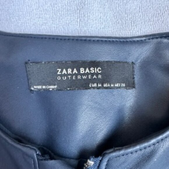 Zara Vegan leather jacket M - Picture 2 of 6